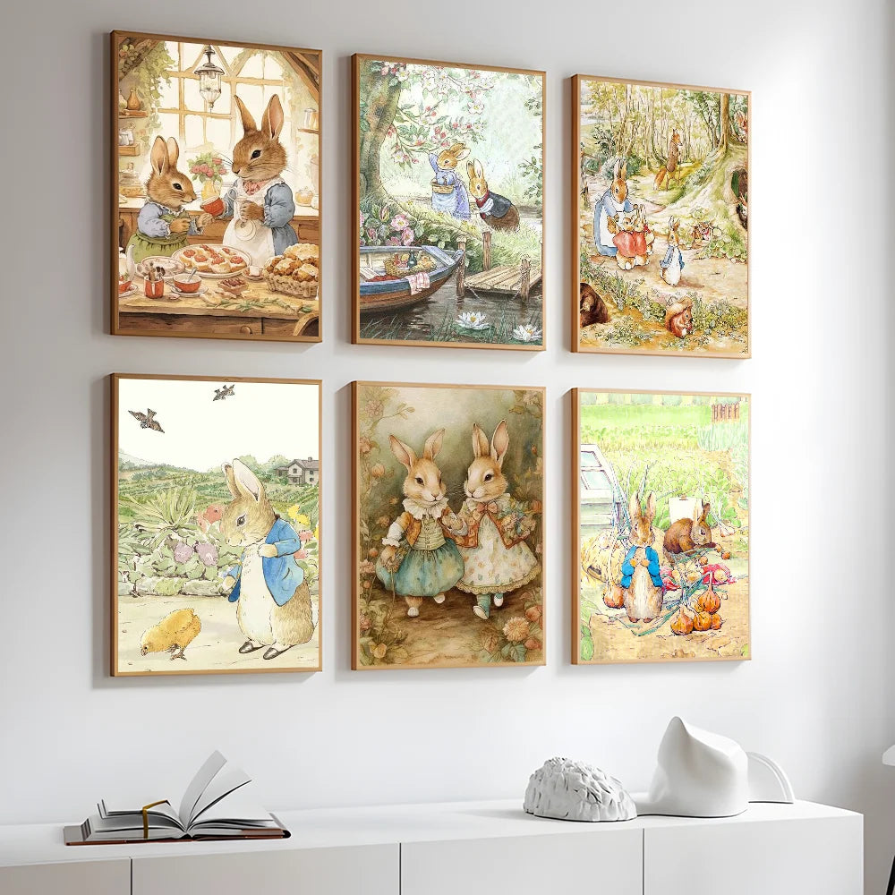 Peter Rabbit Themed Poster Prints