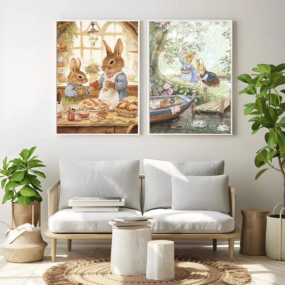 Peter Rabbit Themed Poster Prints