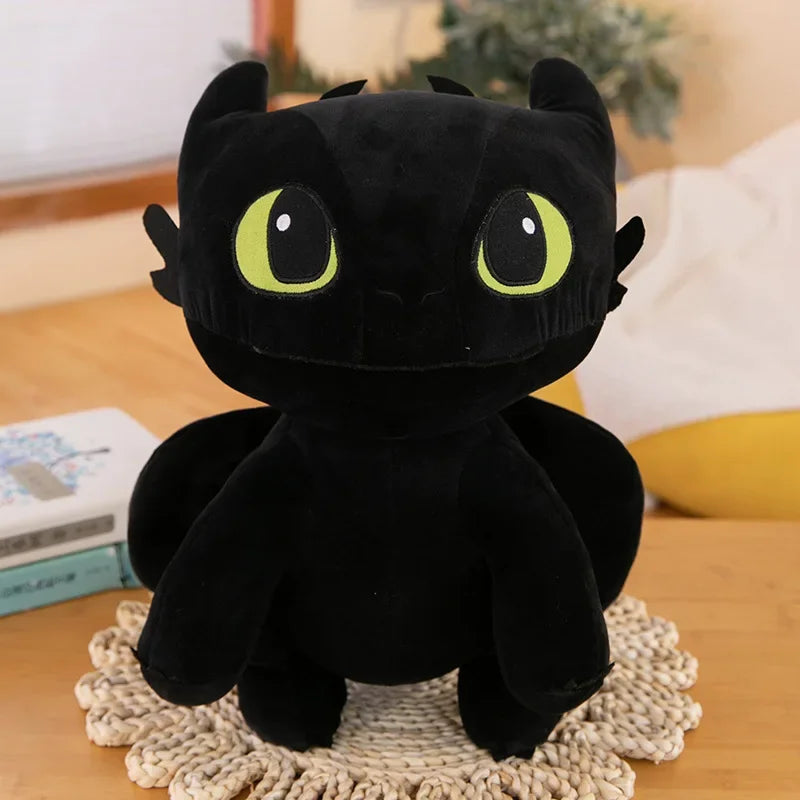 Dragon Plush Toys: Night-Fury/ Light-Fury