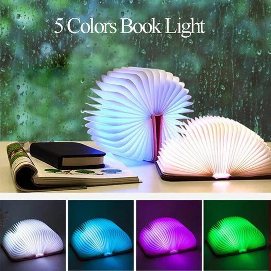 Folding Book LED Night Light