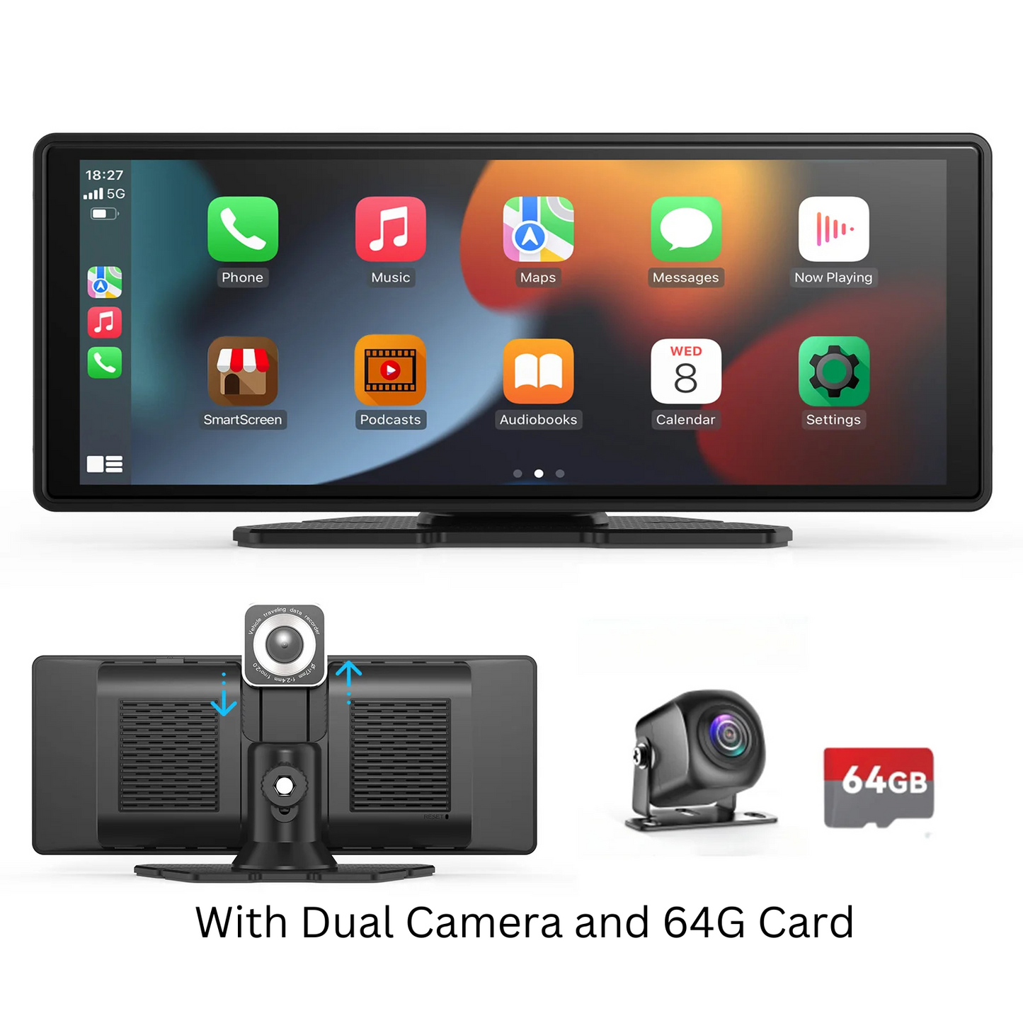 Wireless CarPlay Touch-Screen