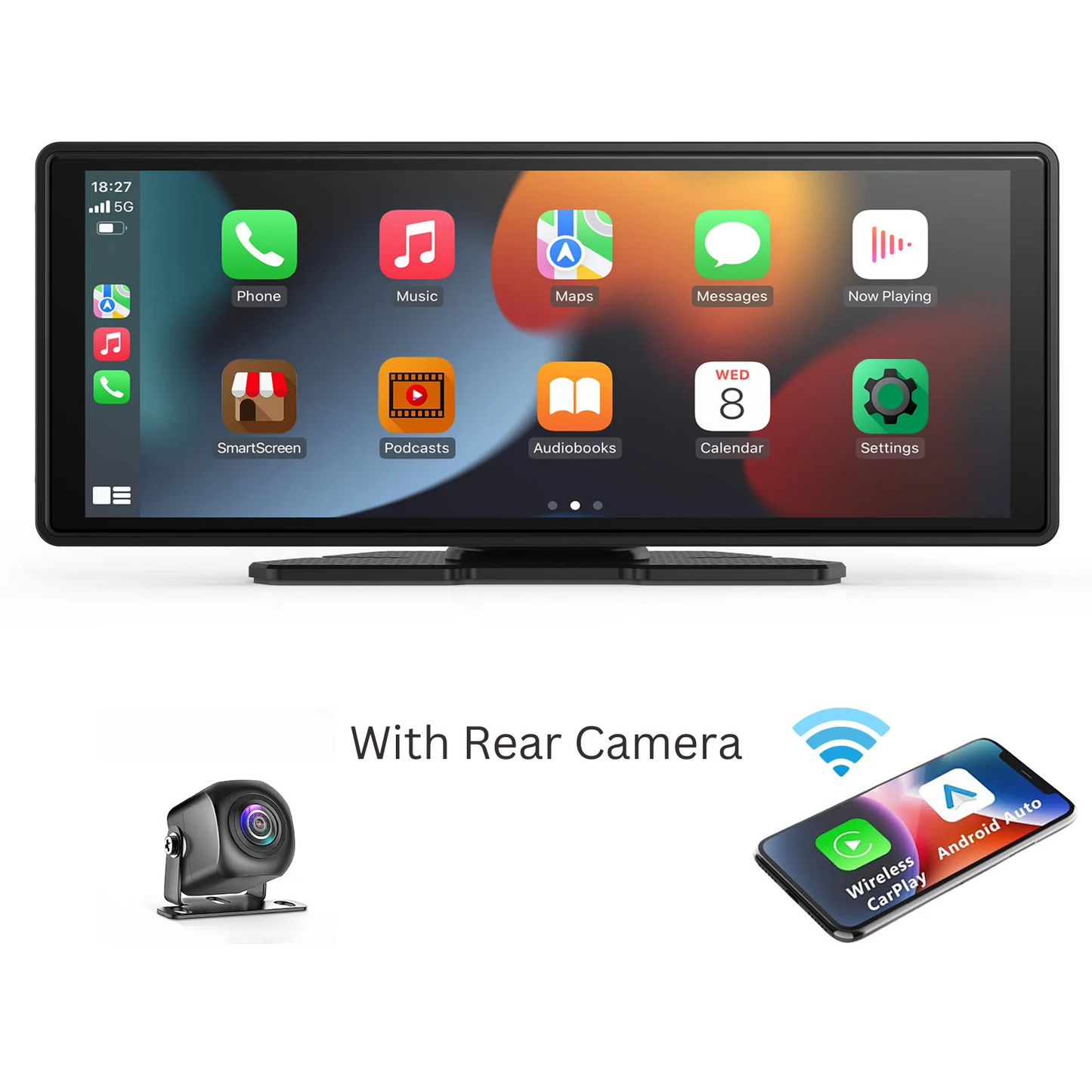 Wireless CarPlay Touch-Screen
