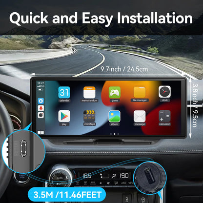 Wireless CarPlay Touch-Screen
